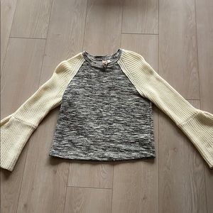 Anthropologie Bell Sleeved Sweater